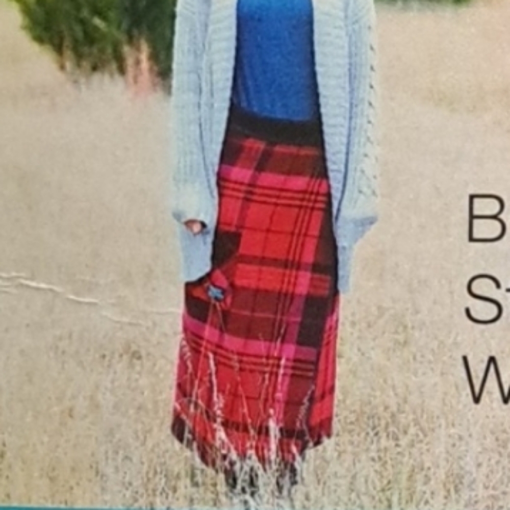 Wool Sari. Also A blanket.